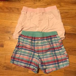 Pajama shorts